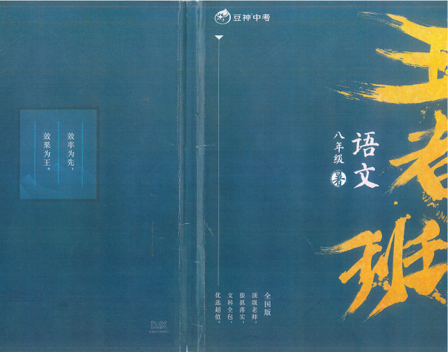 2025窦神大语文王者班8年级（ |暑全国版）【完结】|焦圣希 18818568866