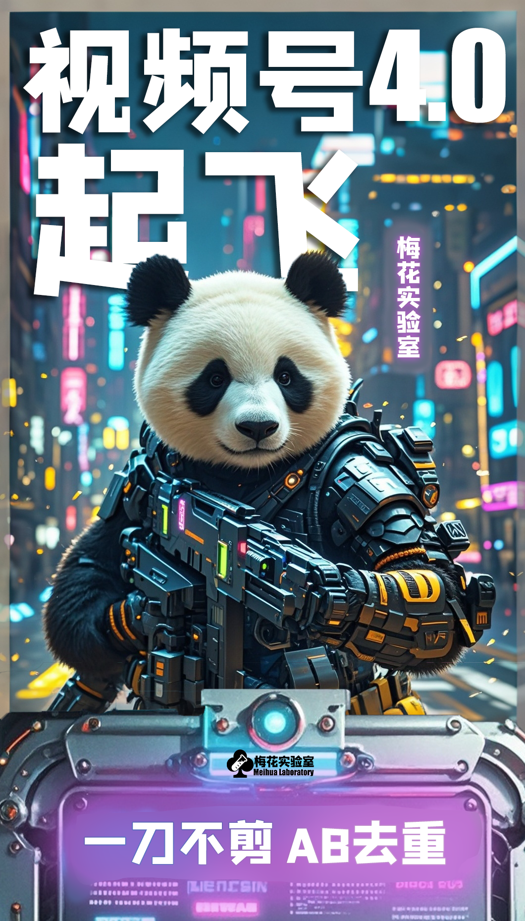 梅花实验窒微信视频号连怼玩法技巧起飞4.0一键AB破解版【项目拆解】【焦圣希18818568866】