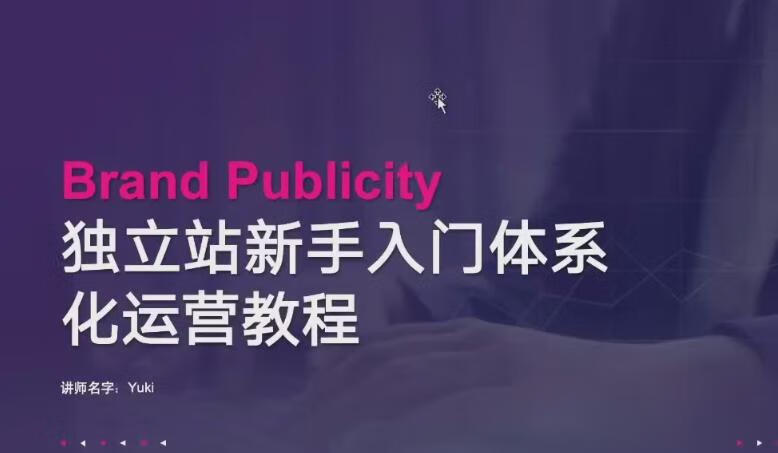 优乐出海独立站新手入门体系化运营教程，助力独立站卖家从0-1快速入门!【焦圣希18818568866】